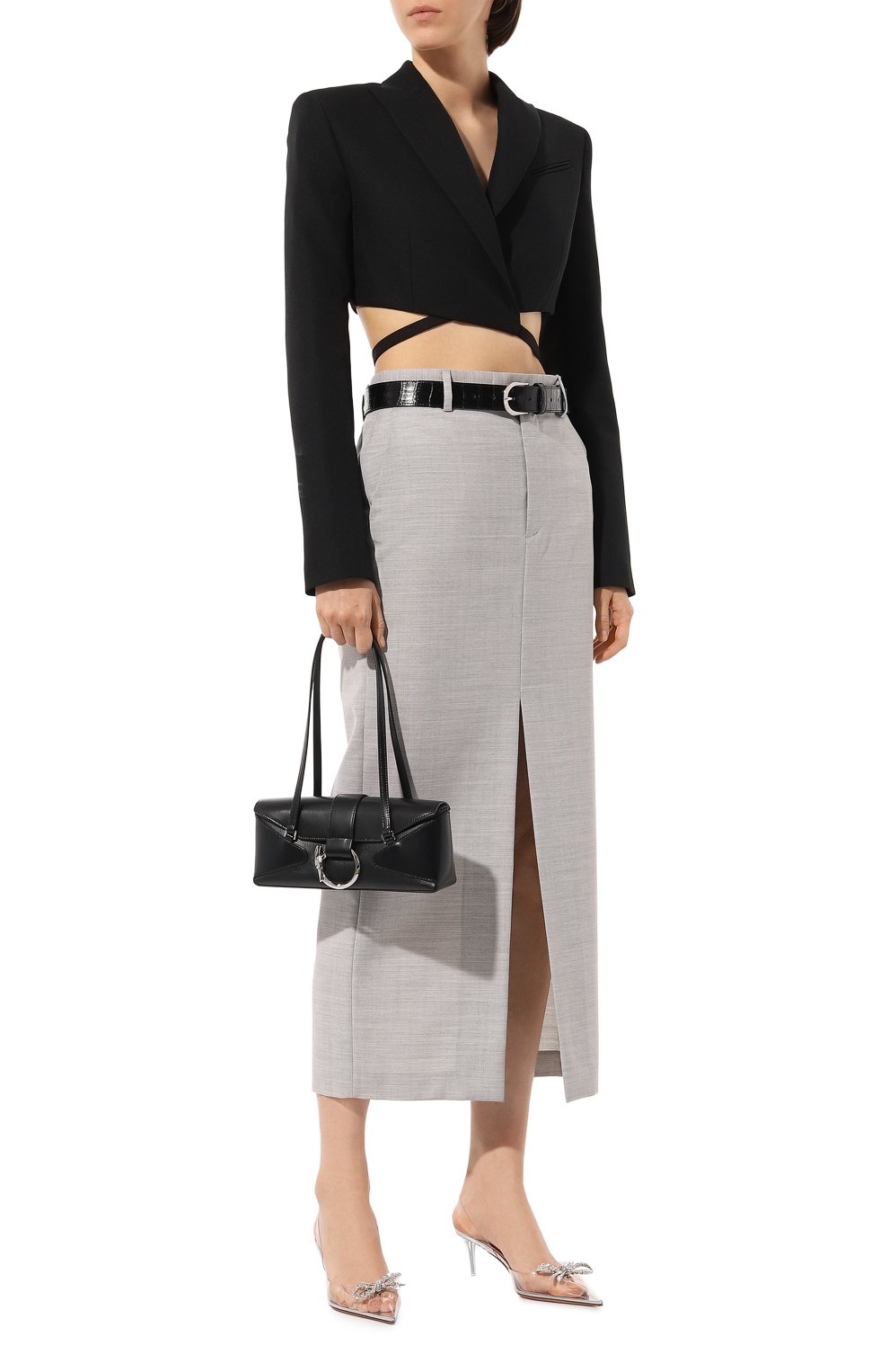 Туфли rosie AMINA MUADDI, арт. R0SIE GLASS SLING 60/PVC, фото 2