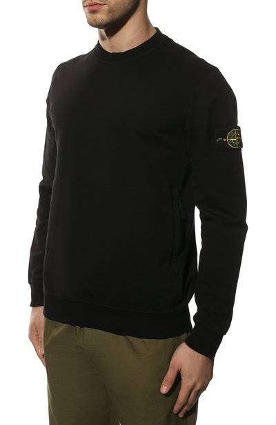 Хлопковый свитшот STONE ISLAND, арт. 761564052, фото 3