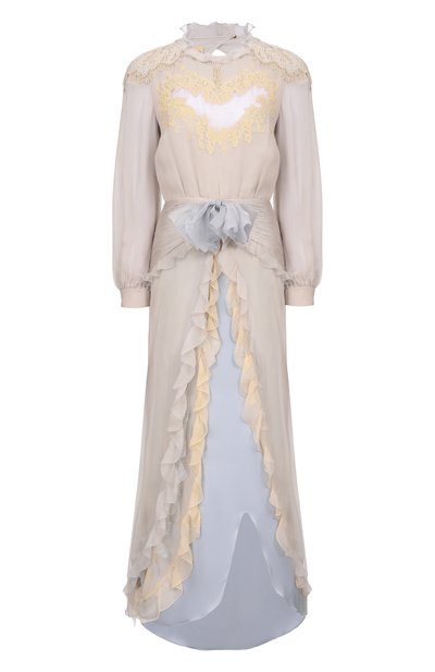 Женское шелковое платье VALENTINO, арт. 7B0VDM80/9A6