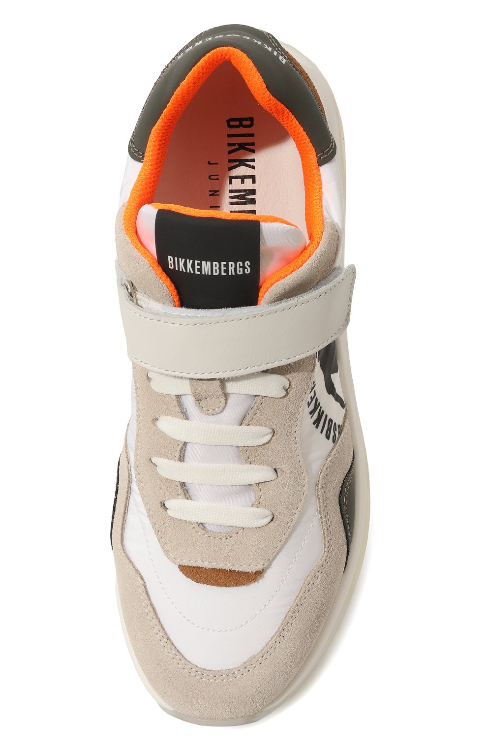 Кроссовки DIRK BIKKEMBERGS бежевого цвета по цене 16500 руб., арт. K4B9-21362-1427Y167/35-40, фото 4 Кроссовки DIRK BIKKEMBERGS, арт. K4B9-21362-1427Y167/35-40, фото 4