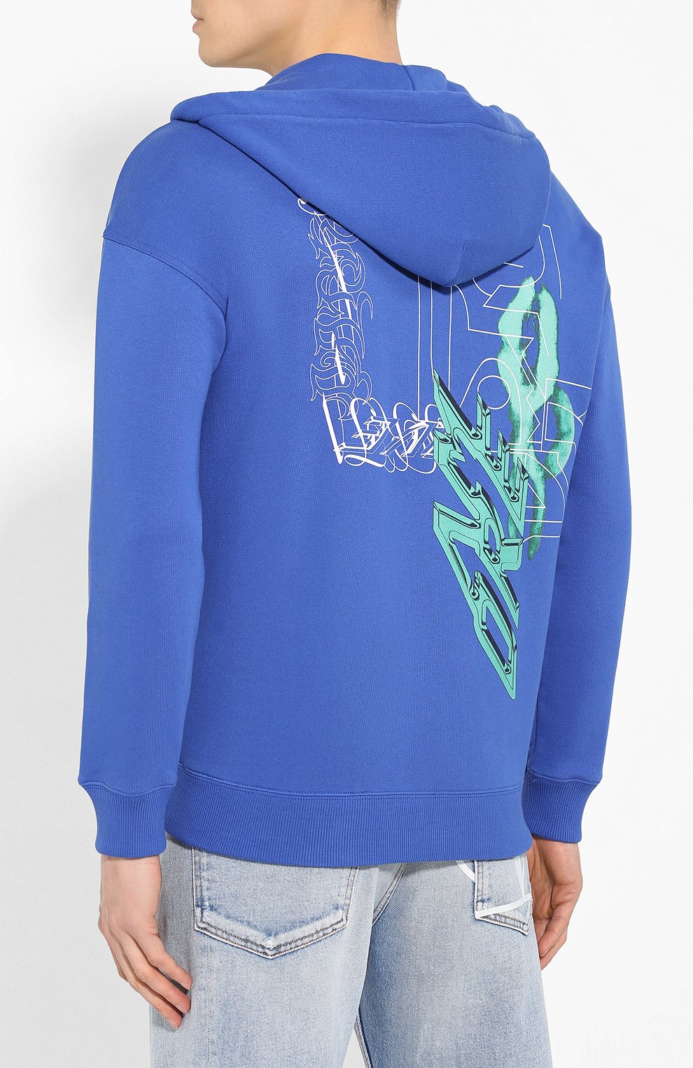 Хлопковая толстовка GIVENCHY, арт. BMJ06N30AF, фото 4