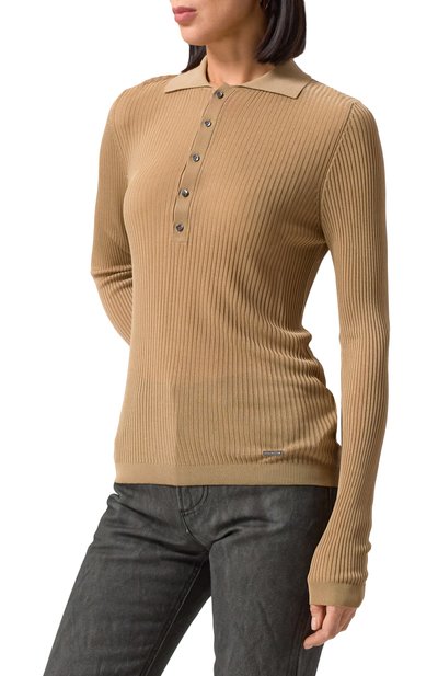 Поло из вискозы DSQUARED2, арт. S75HA1357/D13105, фото 3