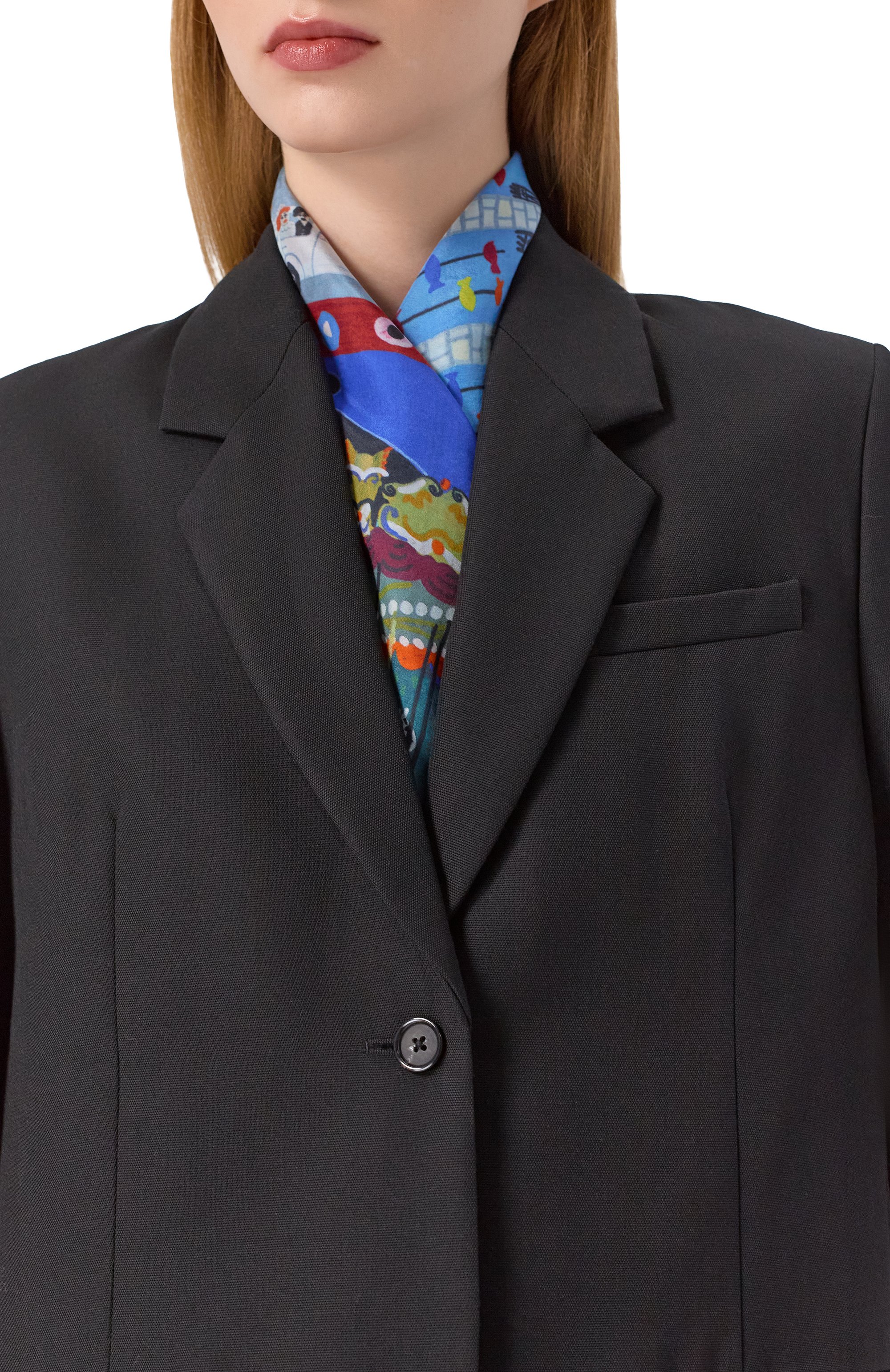 Шелковый платок парк горького GOURJI, арт. 91148137/4461, фото 2