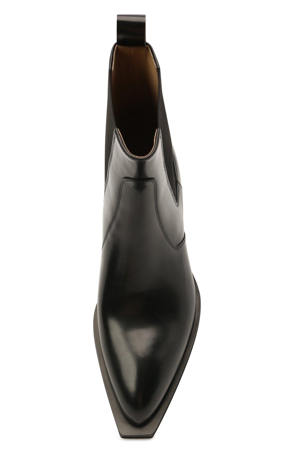 Кожаные казаки chisel BOTTEGA VENETA, арт. 667085/V10T0, фото 6