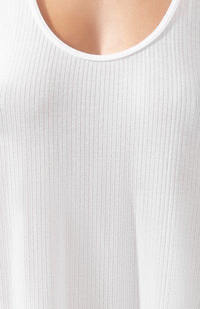 Удлиненный топ CHANTAL THOMASS белого цвета по цене 6340 руб., арт. TJ01_бел, фото 5 Удлиненный топ CHANTAL THOMASS, арт. TJ01_бел, фото 5