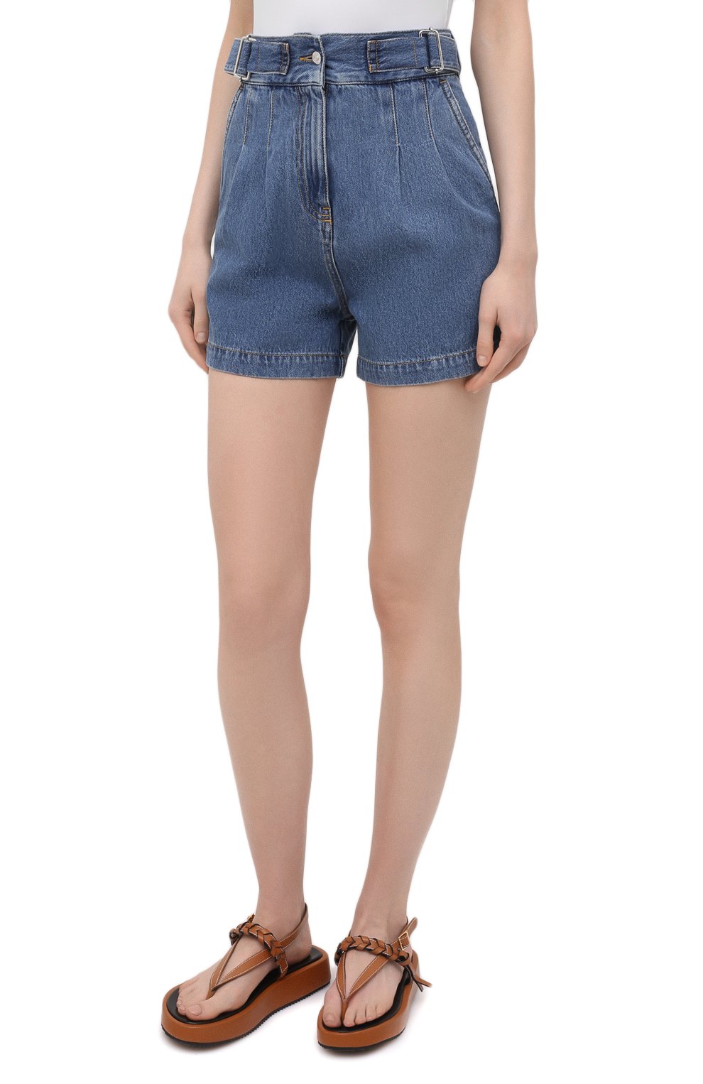 Джинсовые шорты MSGM, арт. 3041MDB42L 217280, фото 3