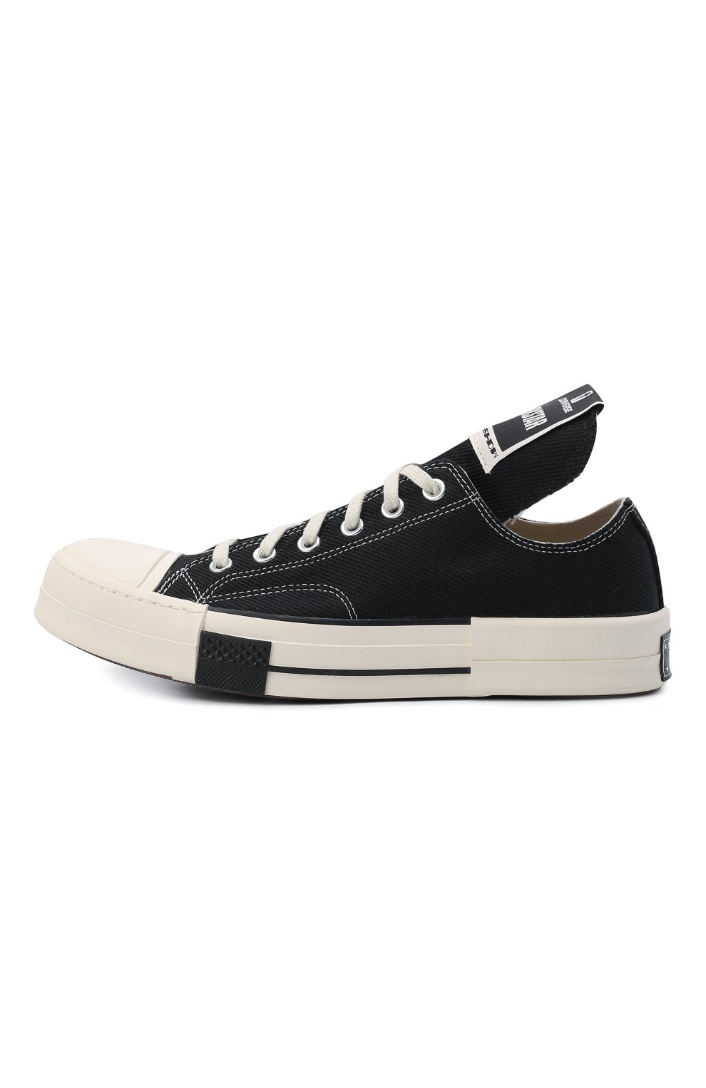Текстильные кеды converse x rick owens drkshdw drkstar CONVERSE, арт. 172347, фото 4