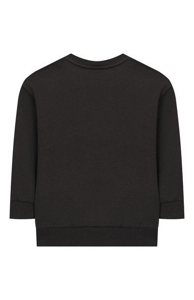 Хлопковый свитшот SANETTA серого цвета по цене 4430 руб., арт. 10010 1918, фото 2 Хлопковый свитшот SANETTA, арт. 10010 1918, фото 2