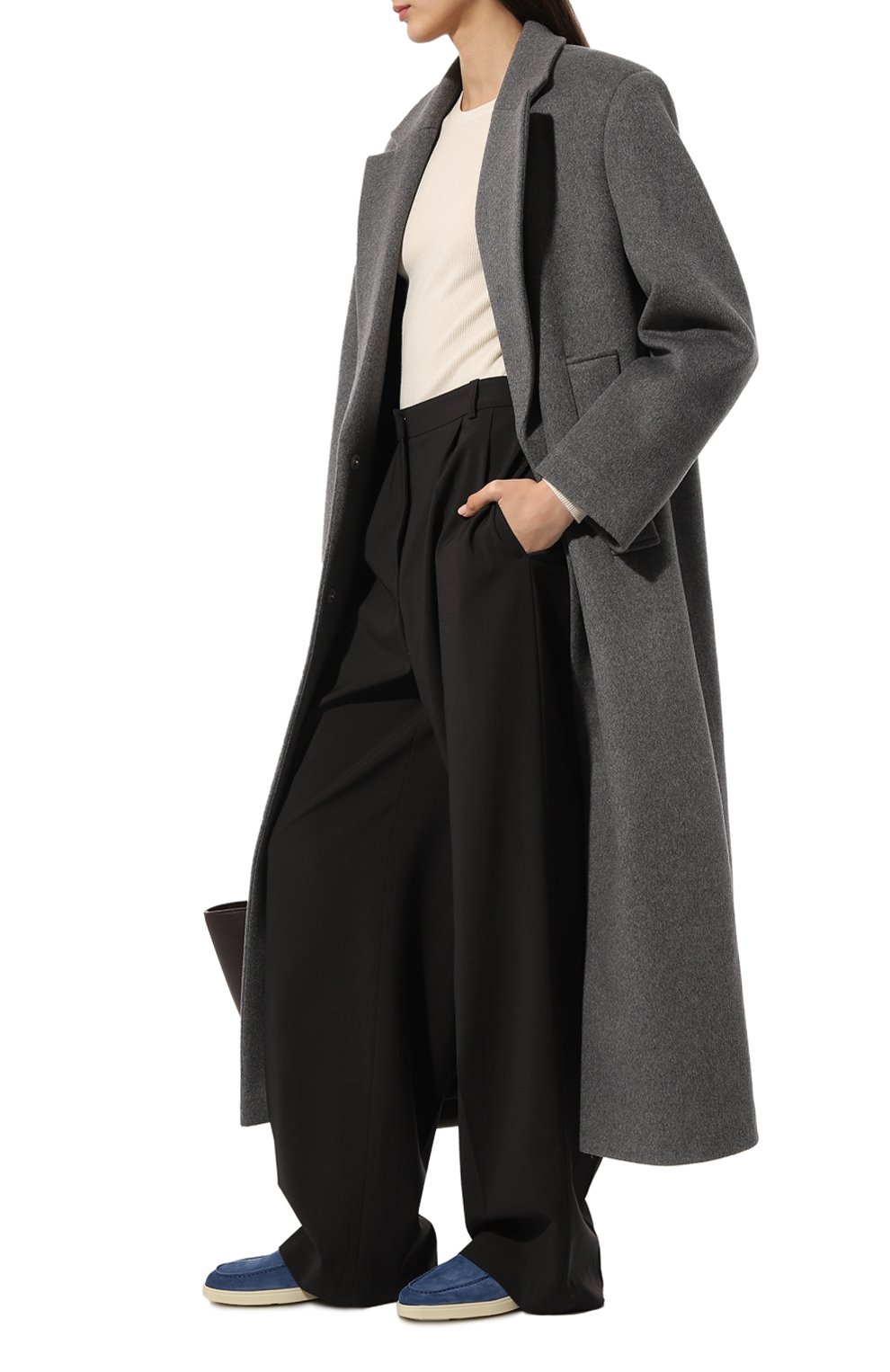 Замшевые лоферы SANTONI, арт. WUYA58856TISNSW9, фото 2