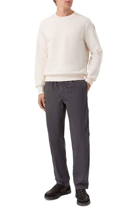 Хлопковые брюки Slowear 10S301/90890 Серый  10S301/90890 Фото 2