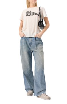 Женские замшевые кеды nono ANN DEMEULEMEESTER бежевого цвета, арт. B0012569/LT147 | Фото 2 (Драгоценные камни: Проставлено; Материал внешний: Натуральная кожа, Замша; Подошва: Платформа; Материал внутренний: Натуральная кожа; Материал сплава: Проставлено; Стили: Гранж; Кросс-КТ: Низкие; Материал утеплителя: Без утеплителя)