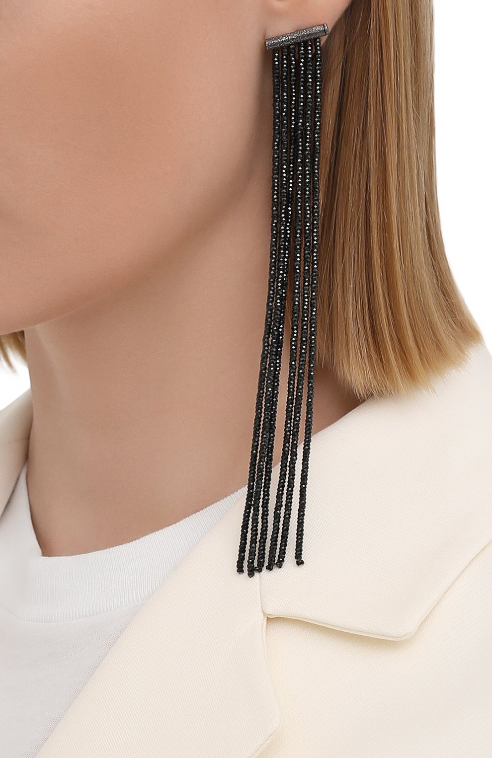 Серьги BRUNELLO CUCINELLI, арт. M0RW9LS62P/M, фото 2