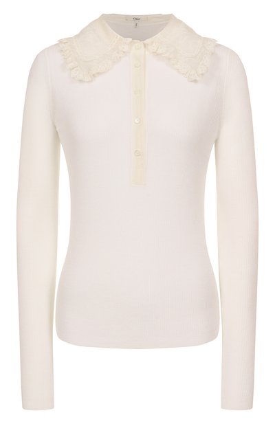 Женское шерстяное поло CHLOÉ, арт. CH25AHT58667