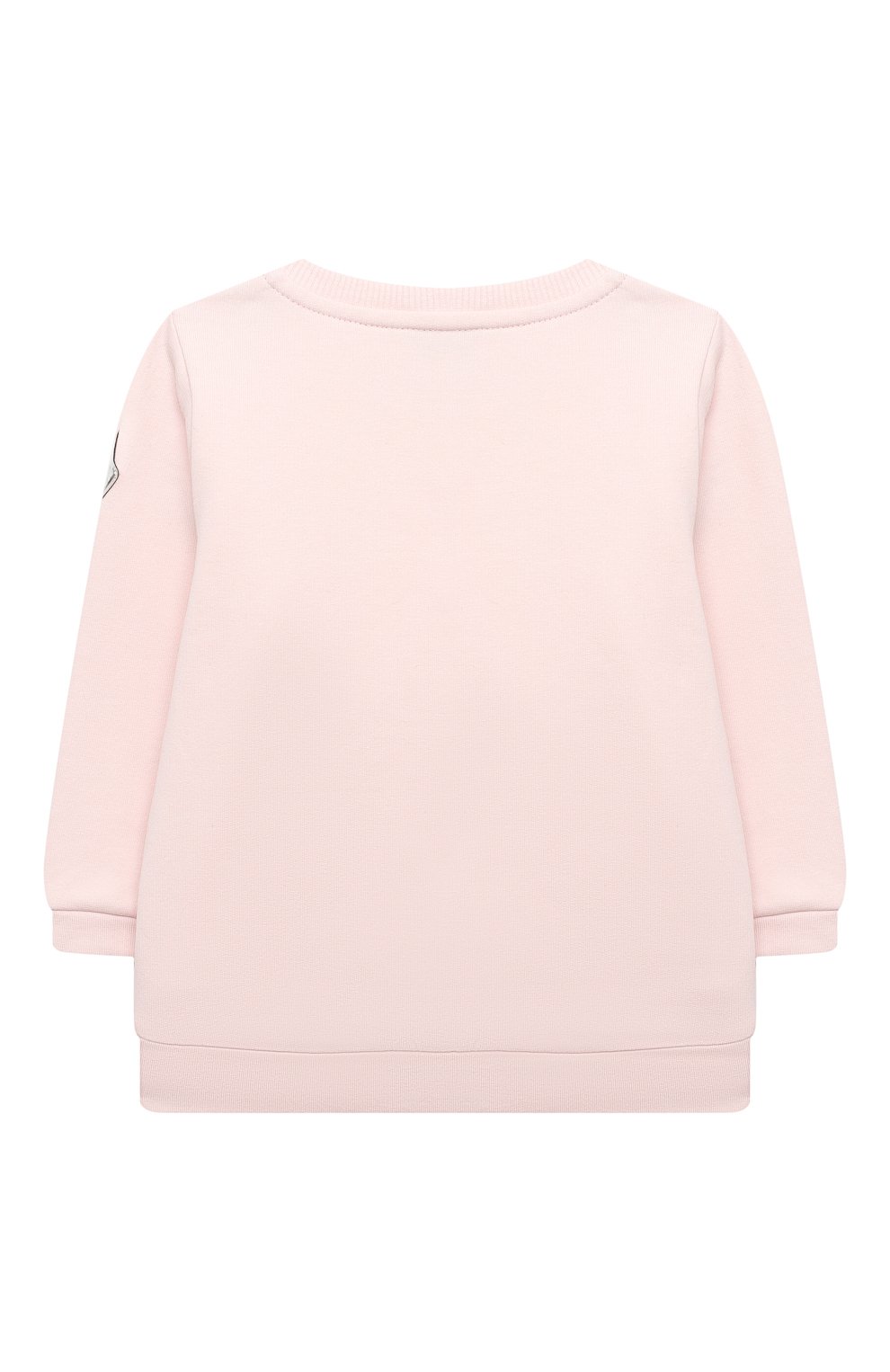 Комплект из свитшота и брюк MONCLER светло-розового цвета по цене 28050 руб., арт. F2-951-8M734-10-809EH, фото 3 Комплект из свитшота и брюк MONCLER, арт. F2-951-8M734-10-809EH, фото 3