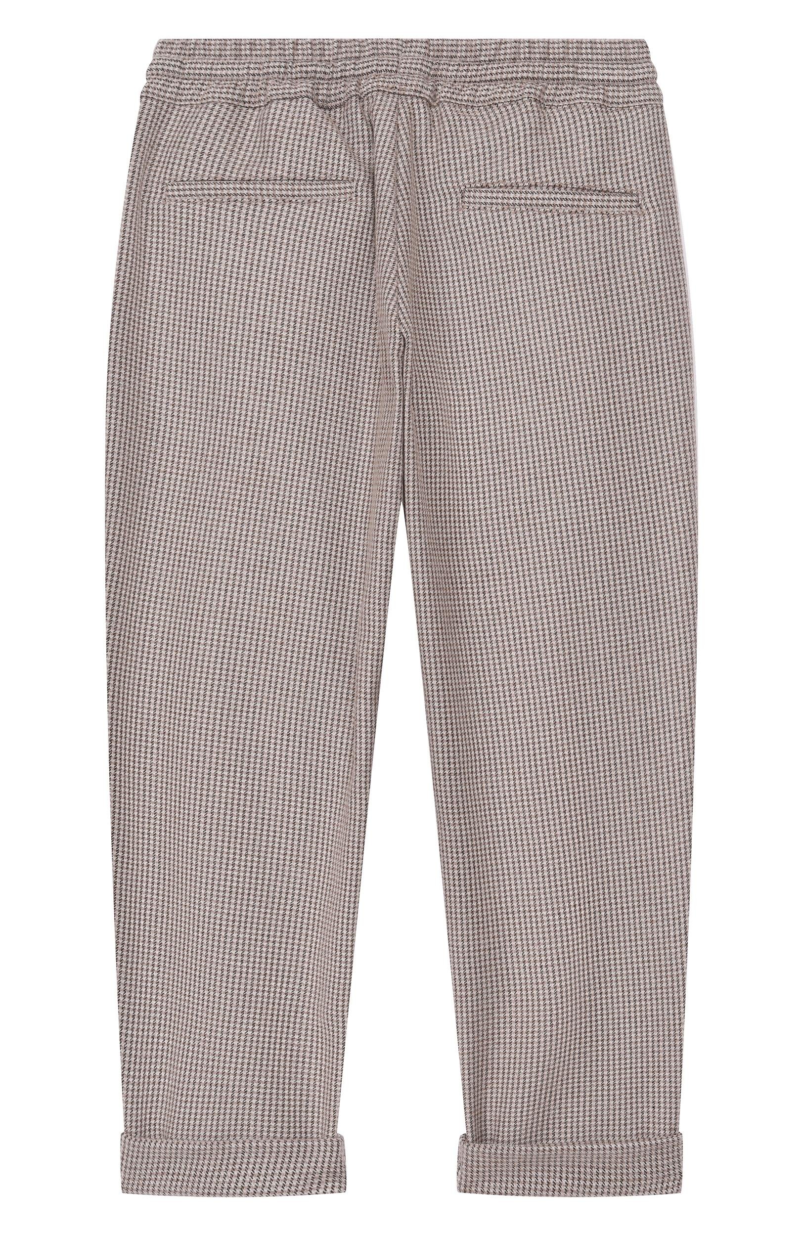 Брюки из кашемира и шелка BRUNELLO CUCINELLI, арт. BV426P503B, фото 2