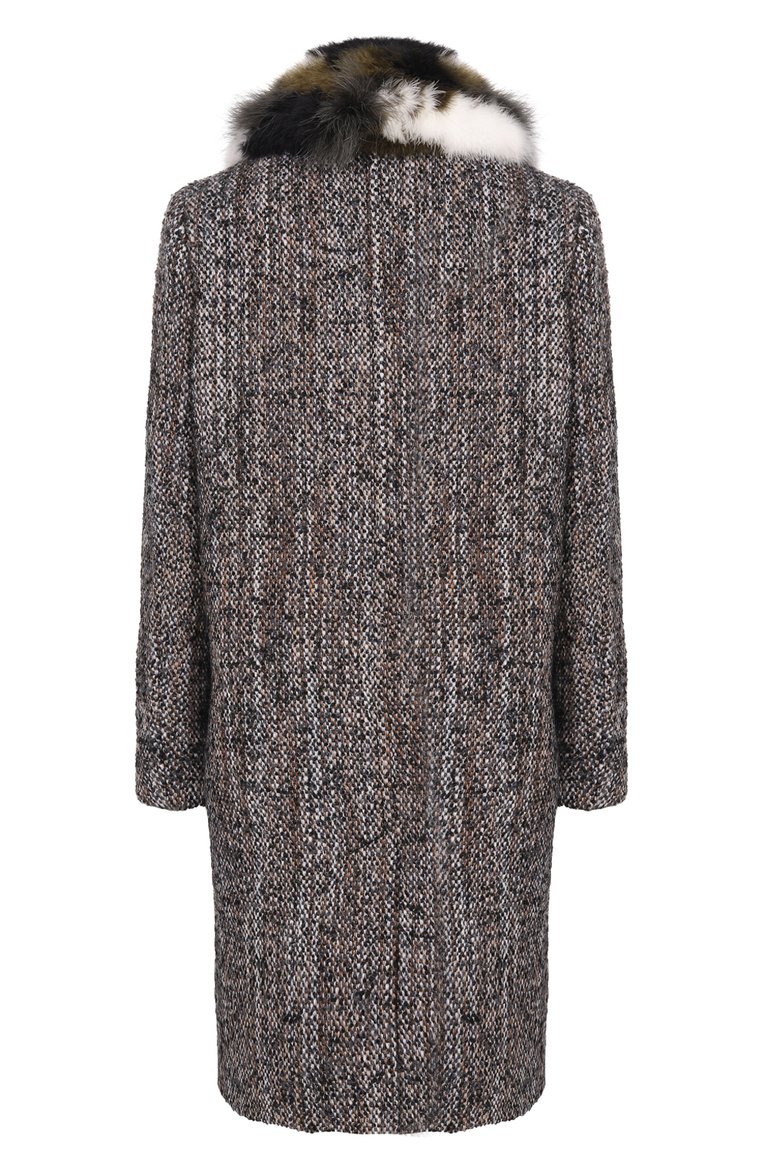 Шерстяное пальто MIU MIU, арт. MS1613-GWV-F0308, фото 2