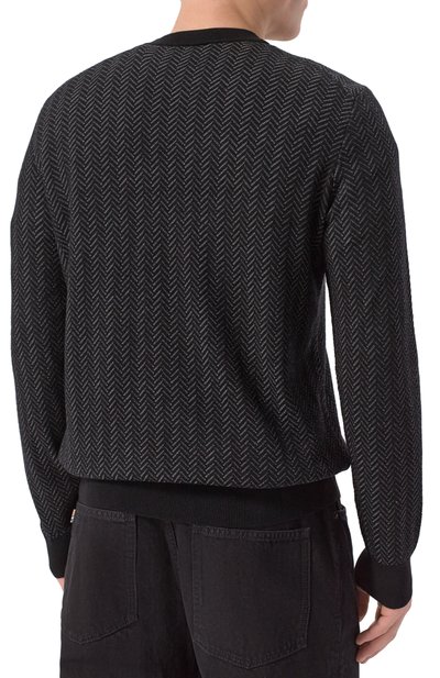 Джемпер из шерсти и хлопка BOSS, арт. 50549985, фото 4