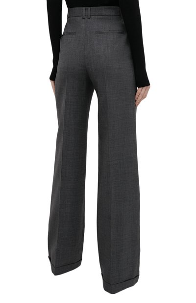 Шерстяные брюки SAINT LAURENT, арт. 646856/Y7C20, фото 4