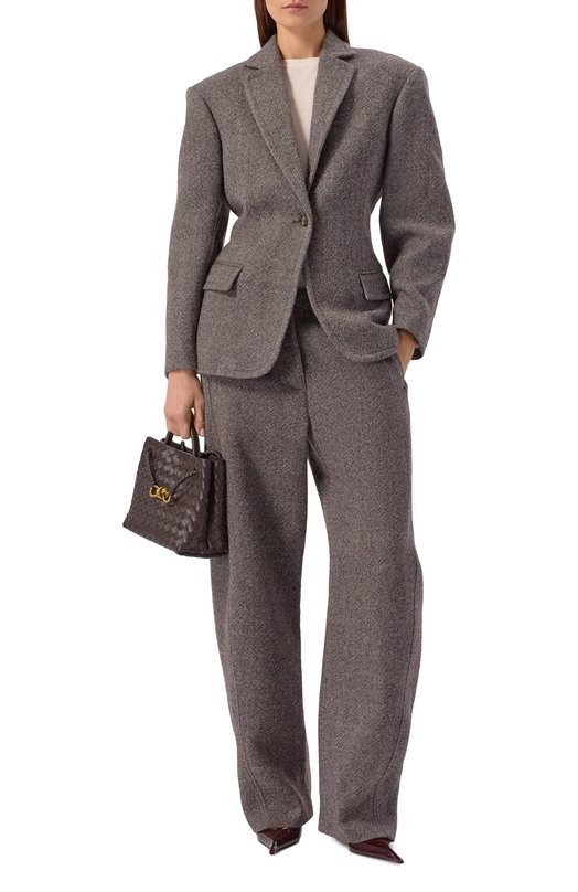 Шерстяной жакет Magda Butrym 112925 Серый  112925 Фото 2