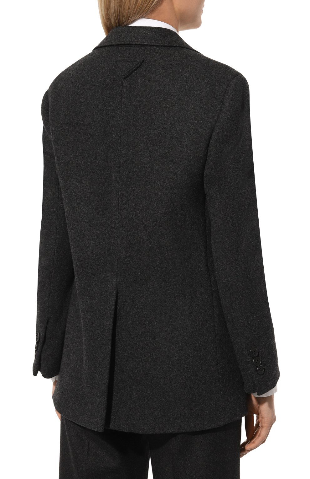 Жакет из шерсти и кашемира PRADA, арт. P565I-1ZBY-F0480-212, фото 4