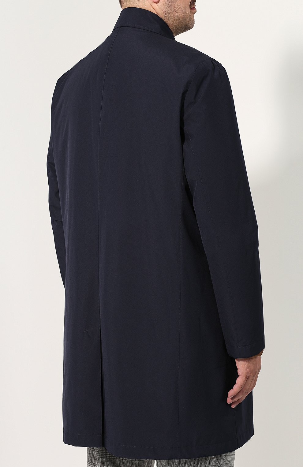 Плащ прямого кроя на пуговицах с отложным воротником EDUARD DRESSLER, арт. 470013/470505, фото 4