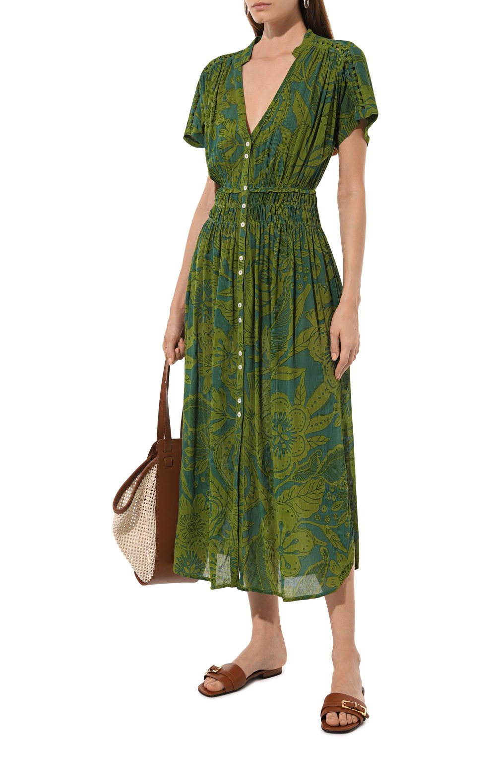 Платье из вискозы POUPETTE ST BARTH, арт. W3KR24LDGUG, фото 2