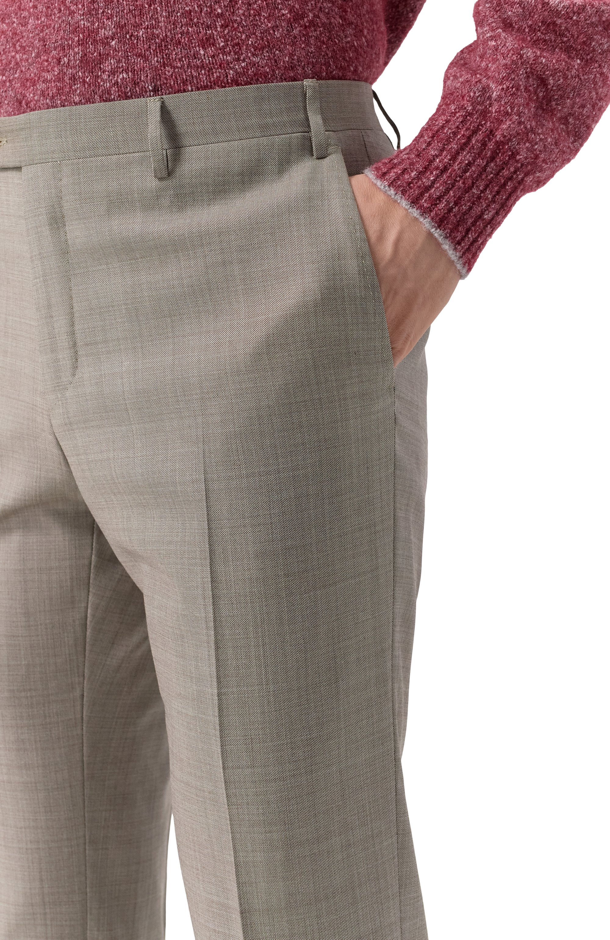 Шерстяные брюки CORNELIANI, арт. 255B01-2517087, фото 5