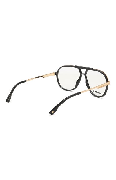 Оправа DSQUARED2 черного цвета по цене 23300 руб., арт. D20113 807, фото 5 Оправа DSQUARED2, арт. D20113 807, фото 5