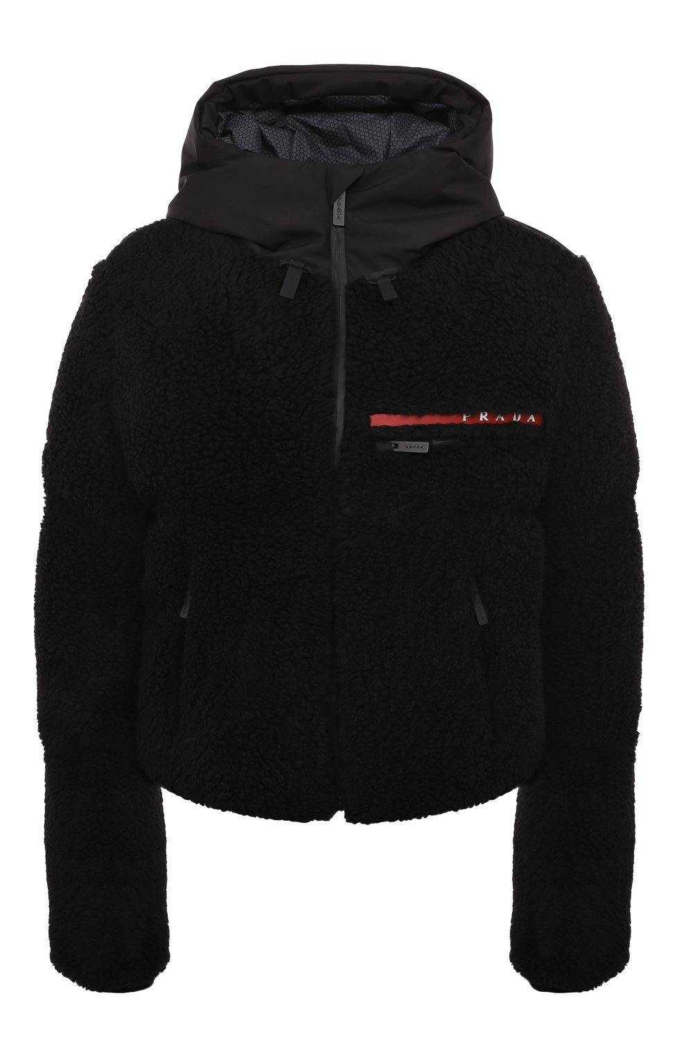 Куртка prada linea rossa PRADA черного цвета по цене 270000 руб., арт. 291986-1ZOB-F0002-212, фото 1 Куртка prada linea rossa PRADA, арт. 291986-1ZOB-F0002-212, фото 1