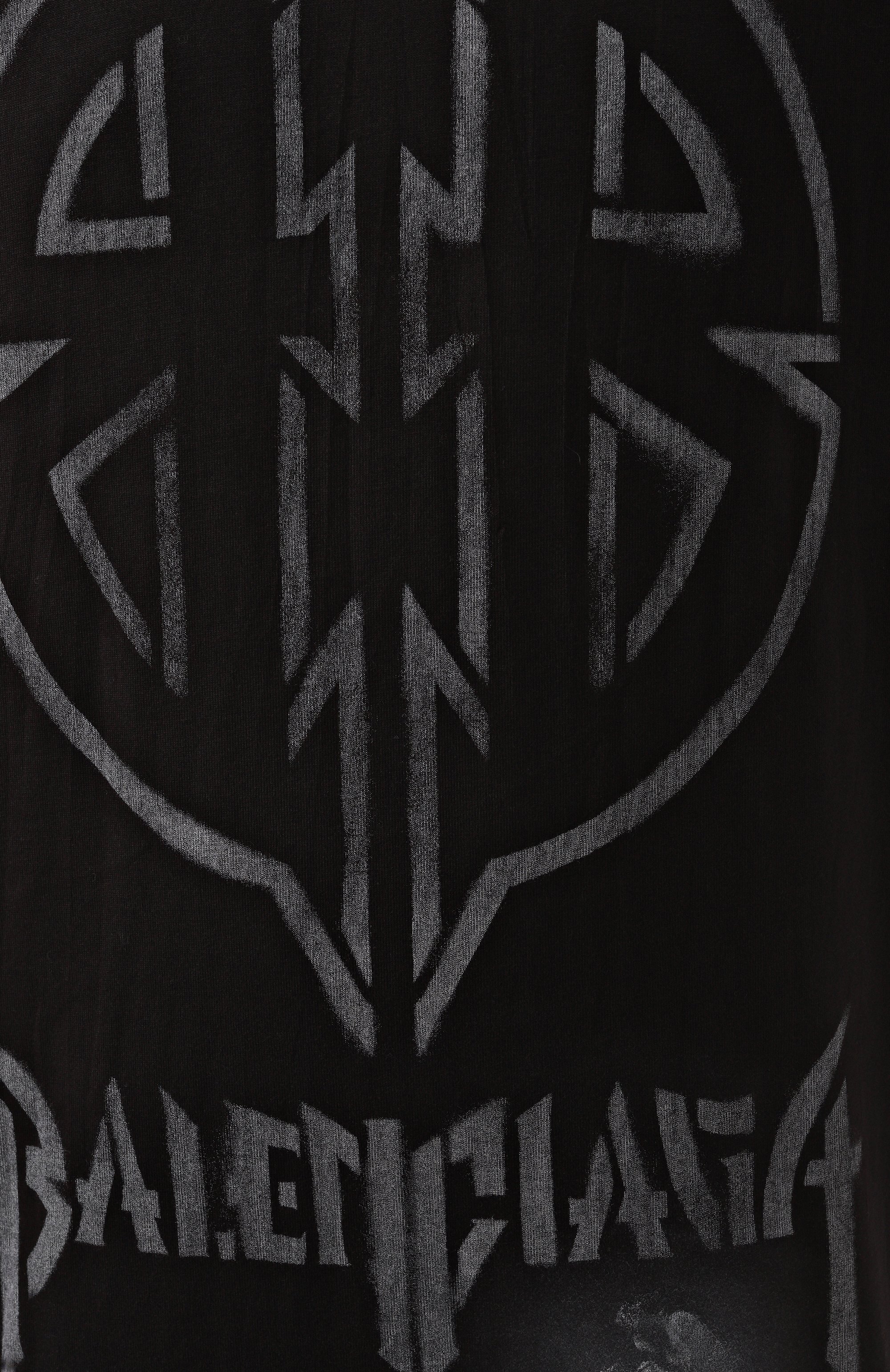 Хлопковая футболка BALENCIAGA, арт. 787349/TQVT1, фото 5