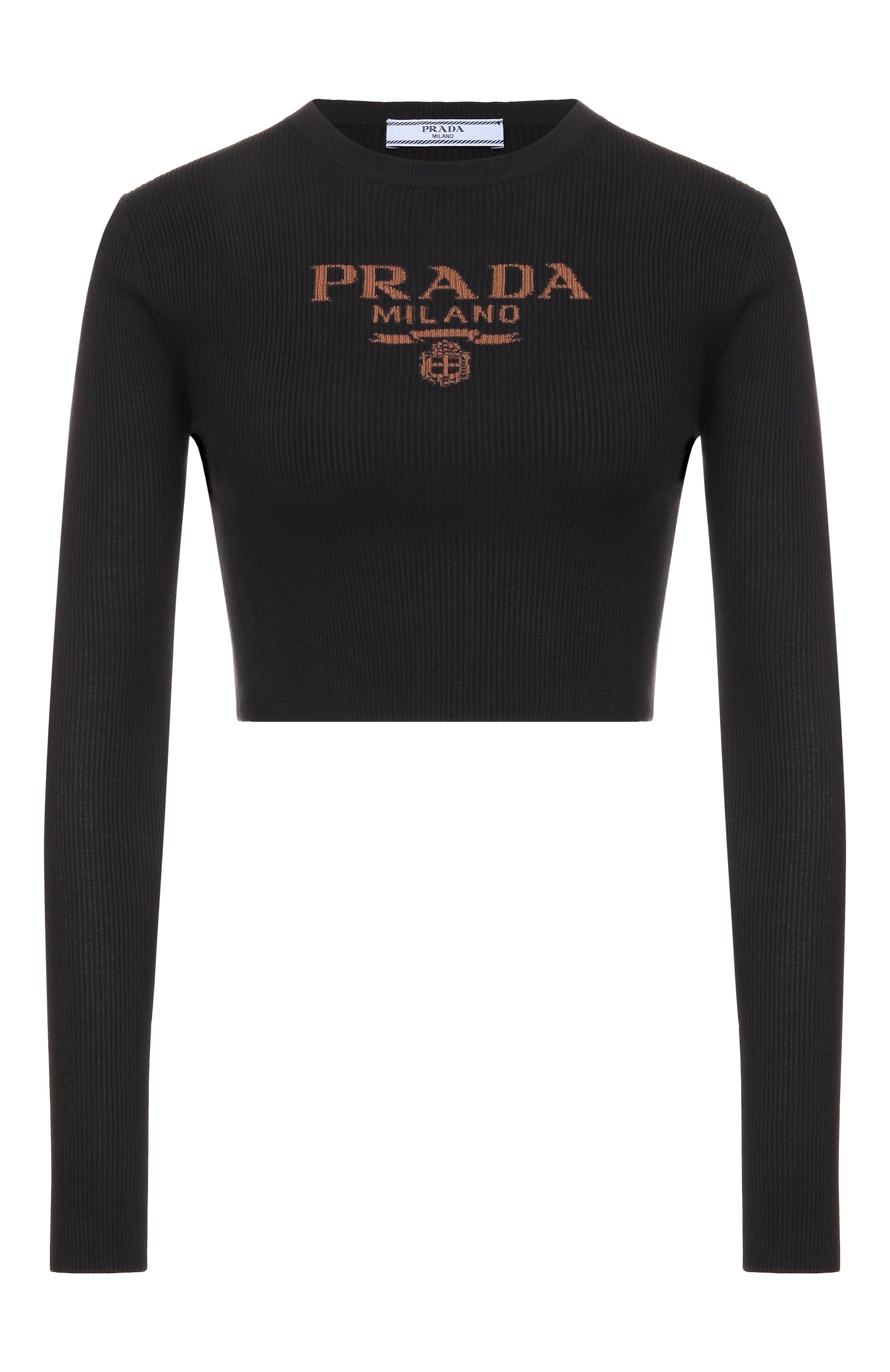 Шелковый пуловер PRADA, арт. P24S1G/11MY, фото 1