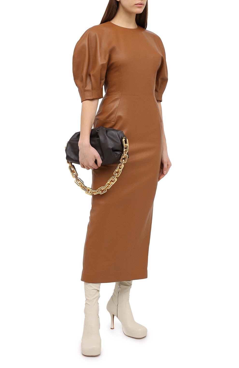 Кожаное платье GABRIELA HEARST, арт. 120411 L001, фото 2