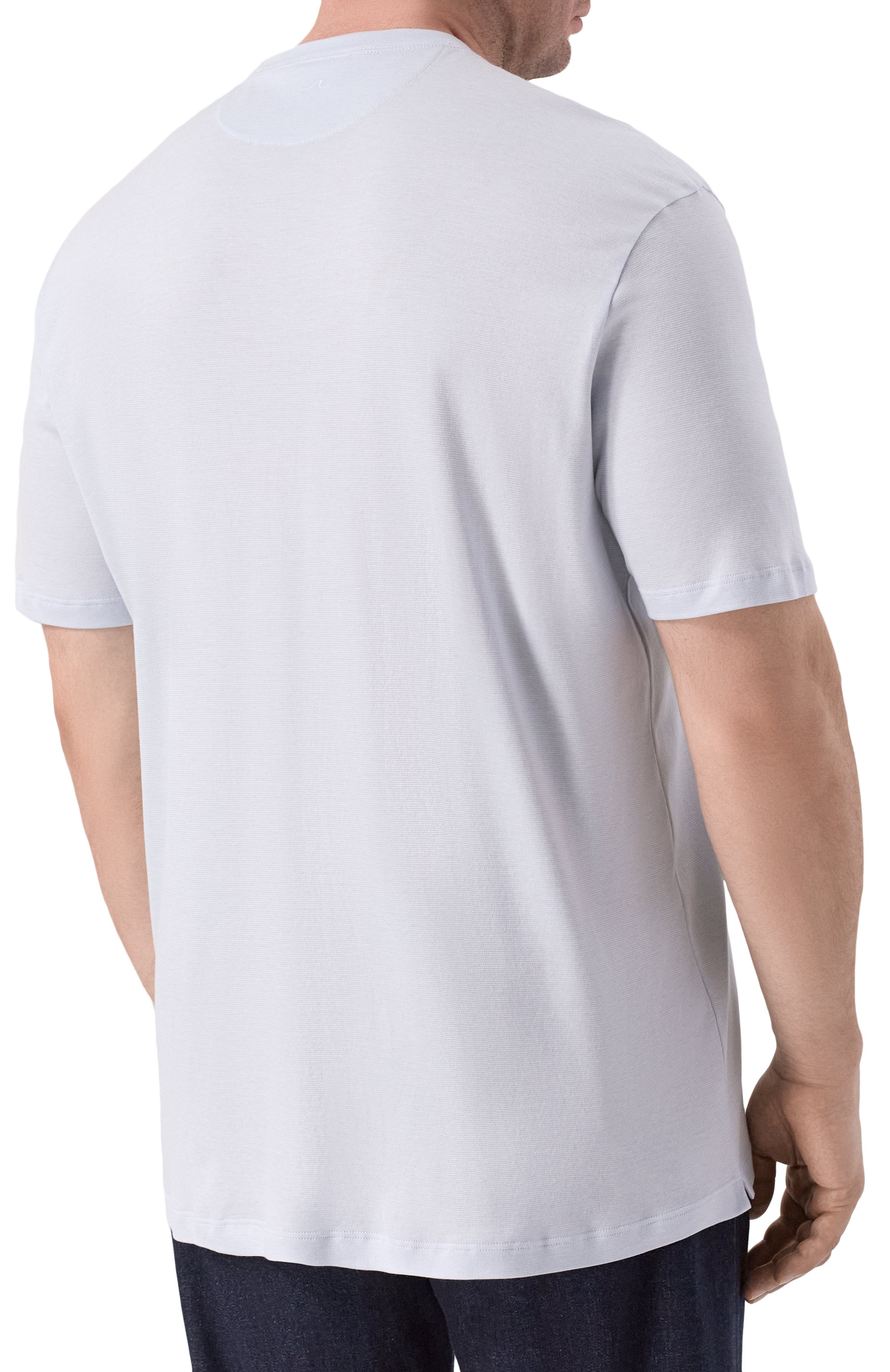 Футболка из хлопка и лиоцелла PAUL&SHARK, арт. 25411026_001, фото 4