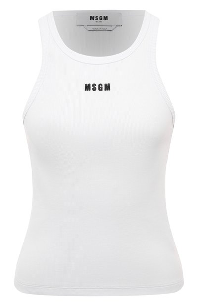 Женская хлопковая майка MSGM, арт. 3741MDT77/247794