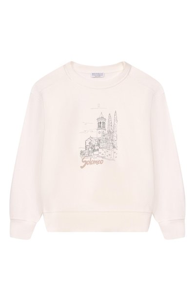 Хлопковый свитшот BRUNELLO CUCINELLI, арт. BN05NE459A