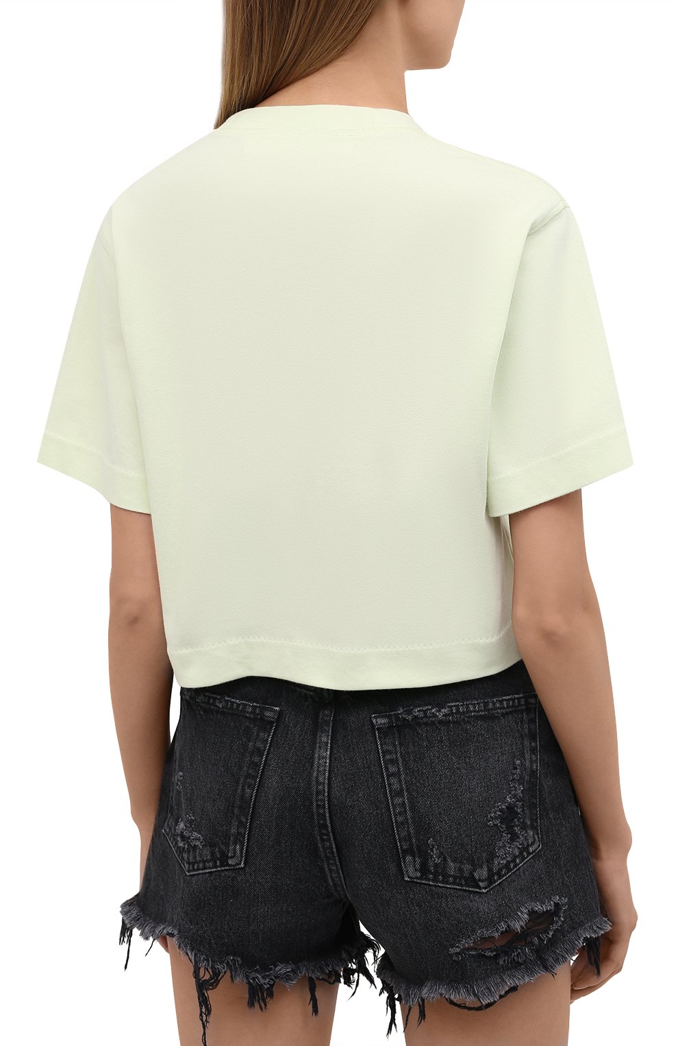 Хлопковая футболка OFF-WHITE, арт. 0WAA090S21JER004, фото 4