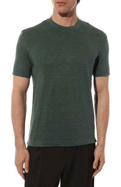 Льняная футболка FEDELI, арт. 6UED0151, фото 3