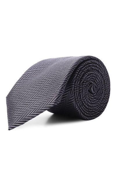 Мужской шелковый галстук GIORGIO ARMANI, арт. GM000800/TE20412