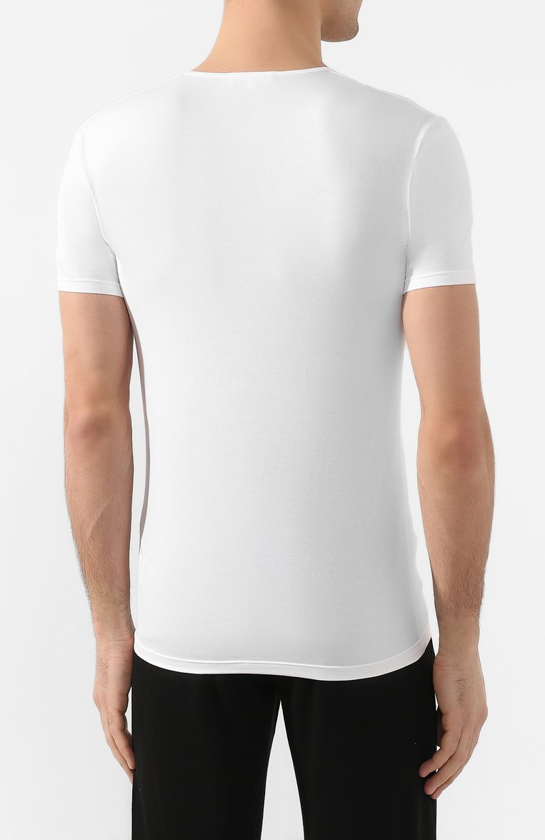 Хлопковая футболка ZEGNA, арт. N2M800010, фото 1