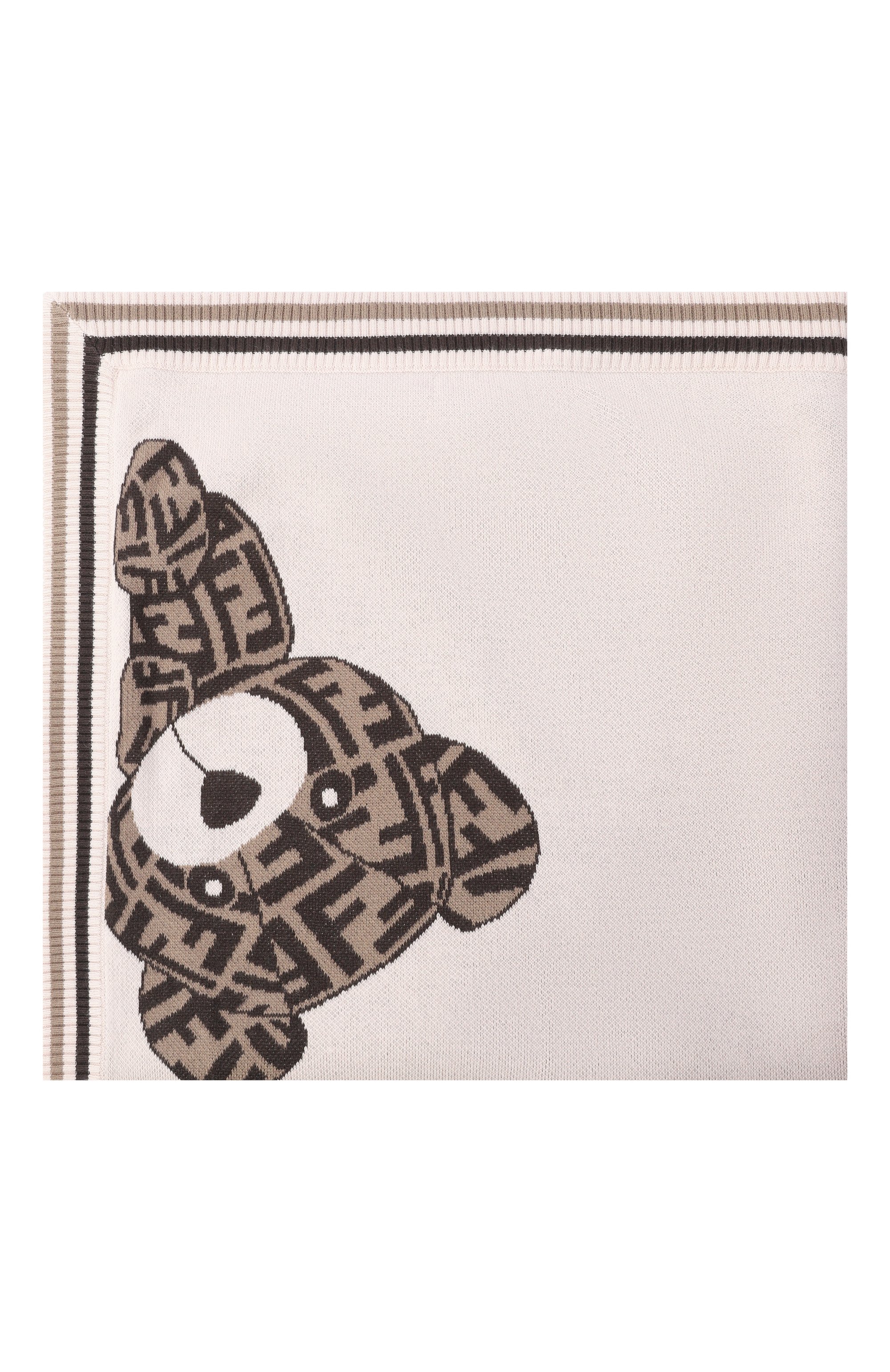 Одеяло из хлопка и кашемира FENDI, арт. BUJ323/AVVZ, фото 3