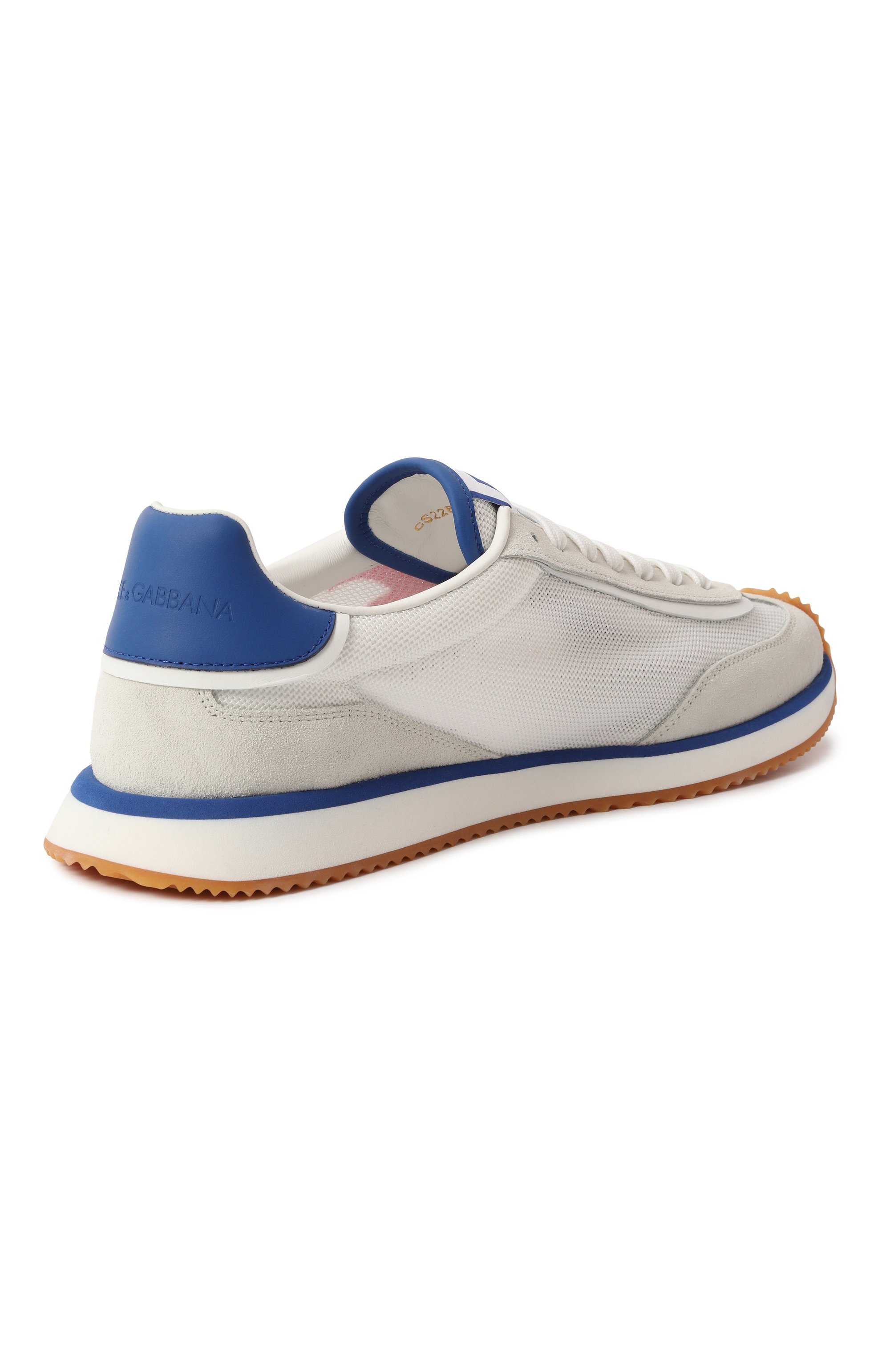 Комбинированные кроссовки dg cushion DOLCE & GABBANA, арт. CS2288/A5355, фото 5