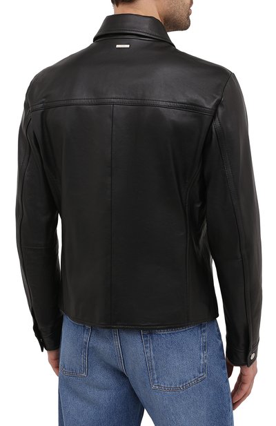 Кожаная куртка BOSS, арт. 50440842, фото 4