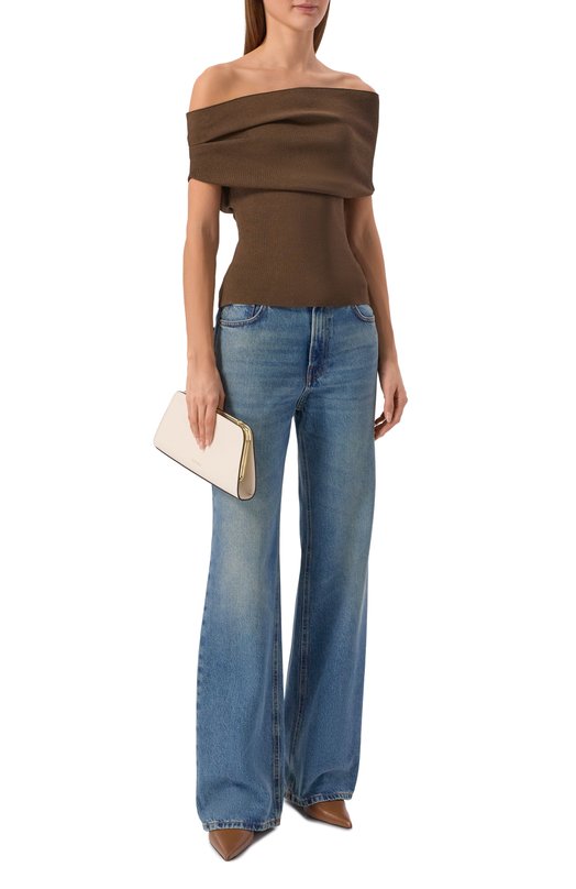 Клатч Liv Coccinelle E1 UR8 19 02 01 Кремовый  E1 UR8 19 02 01 Фото 7