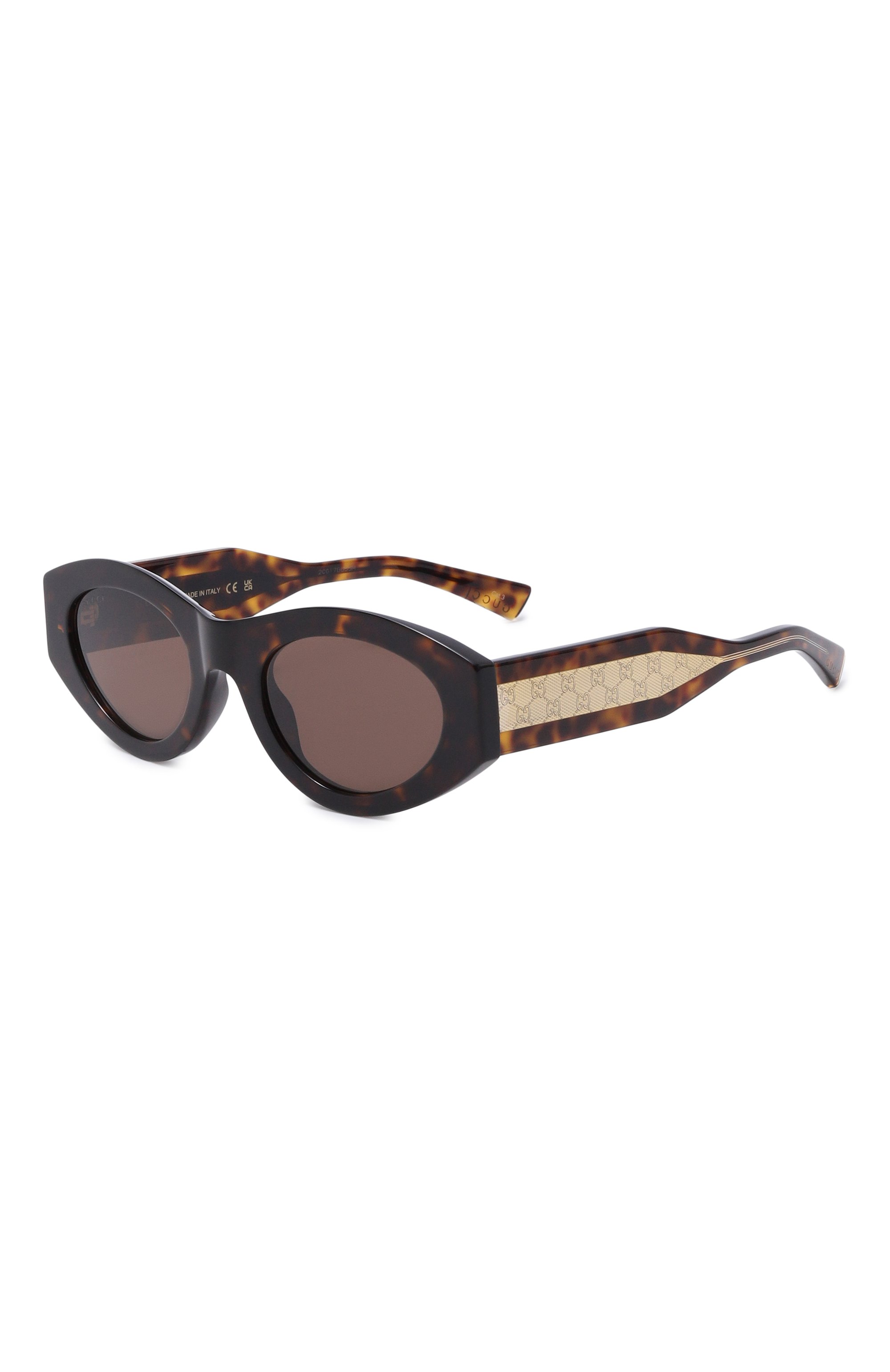 Солнцезащитные очки GUCCI коричневого цвета по цене 46950 руб., арт. GG2065S 002, фото 1 Солнцезащитные очки GUCCI, арт. GG2065S 002, фото 1