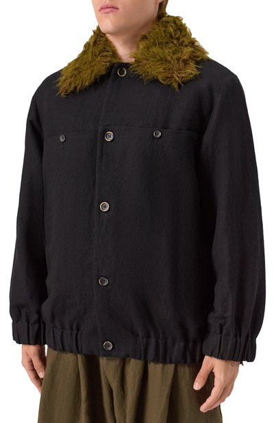 Куртка изо льна и шерсти UMA WANG, арт. UM6507, фото 3