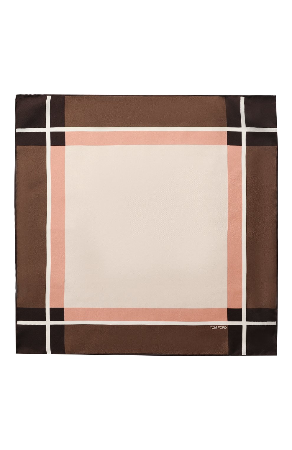 Шелковый платок TOM FORD разноцветного цвета по цене 18150 руб., арт. 5TF91/TF312, фото 2 Шелковый платок TOM FORD, арт. 5TF91/TF312, фото 2