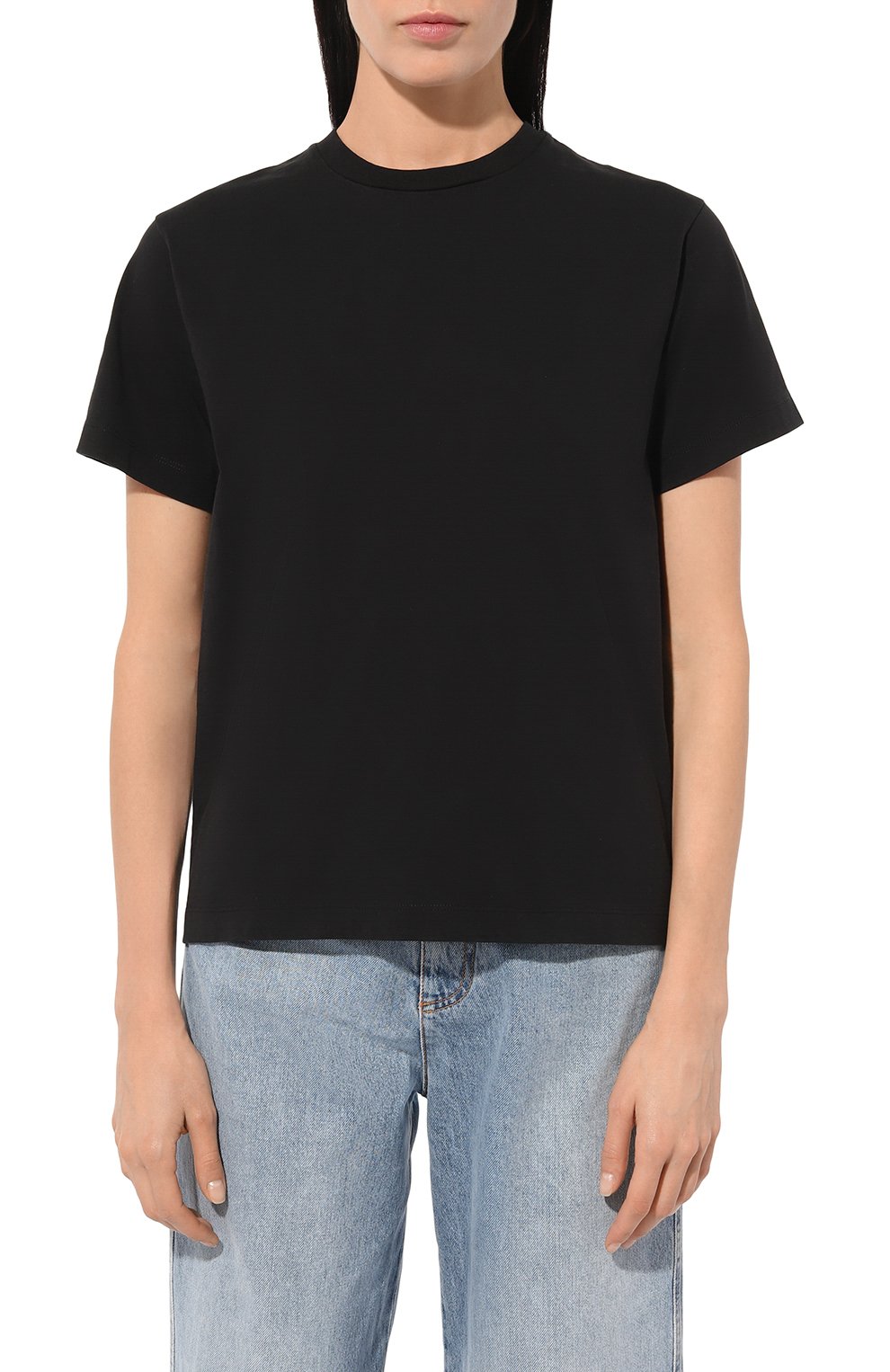 Хлопковая футболка TOTEME, арт. 243-WRT0344-FB0092, фото 3