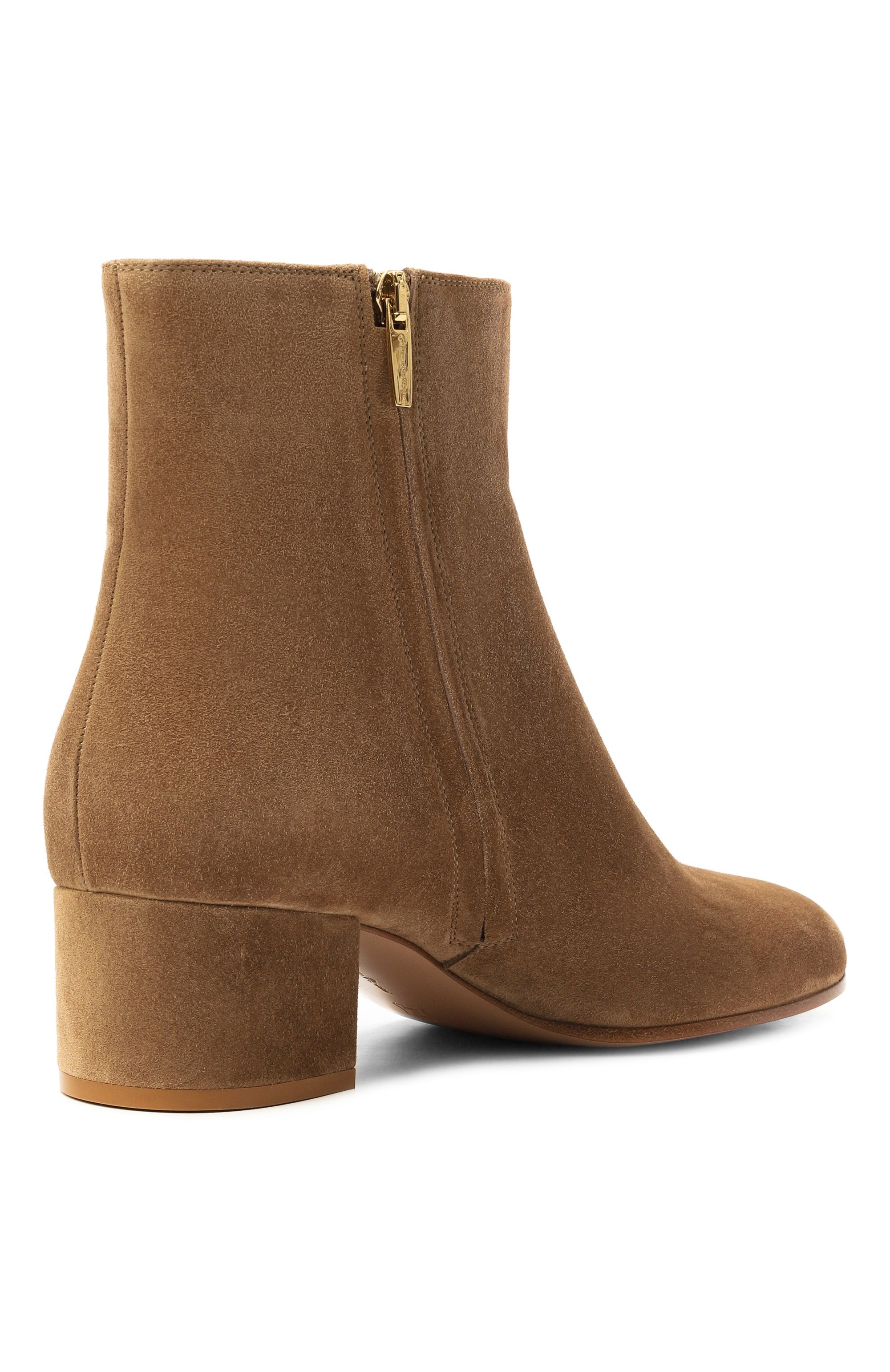 Замшевые ботильоны joelle 45 GIANVITO ROSSI, арт. G73031.45RIC.CASCAML, фото 5