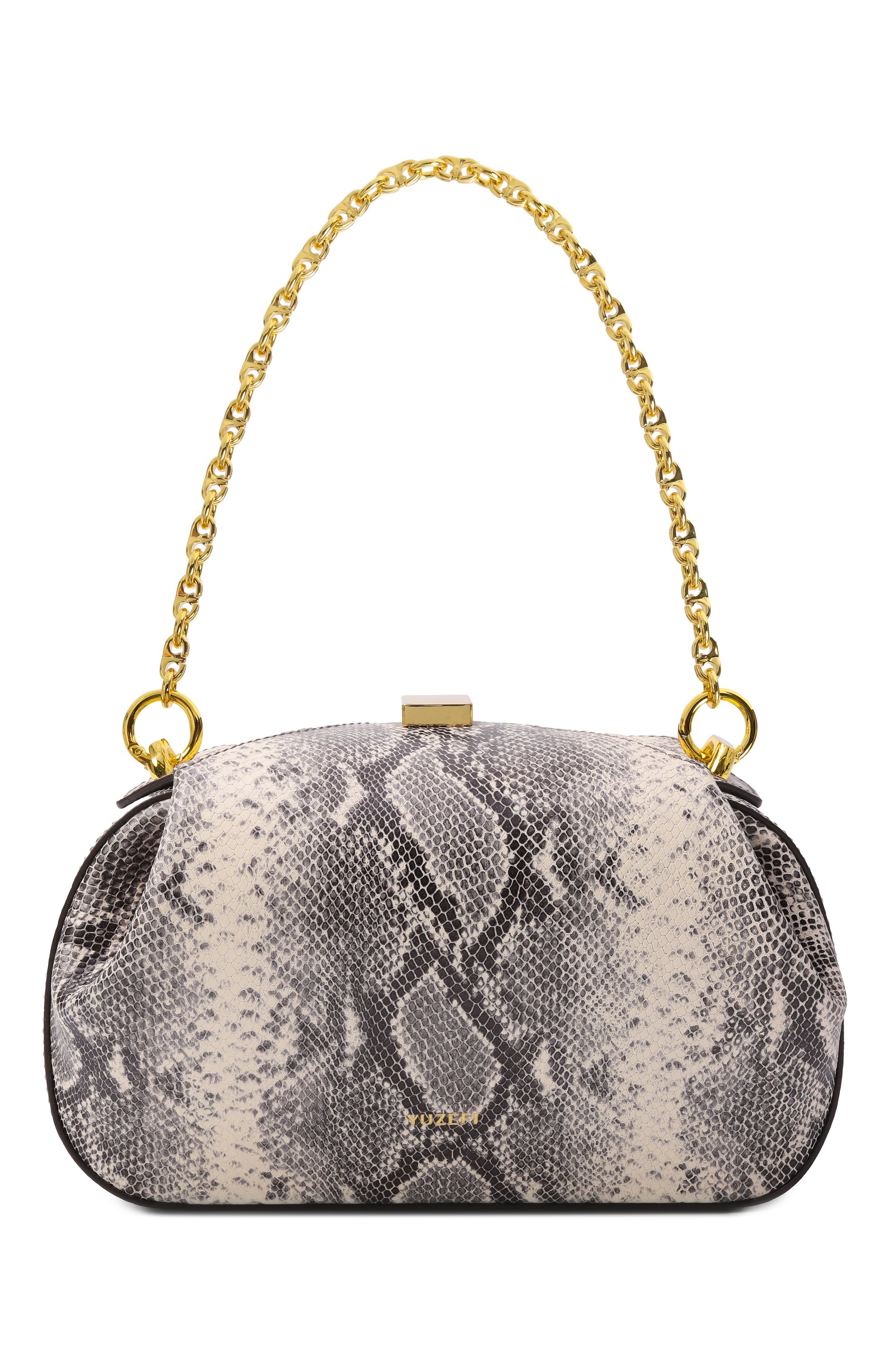 Сумка oyster mini YUZEFI, арт. 0YSTER CLUTCH MINI/EMB0SSED LEATHER, фото 1