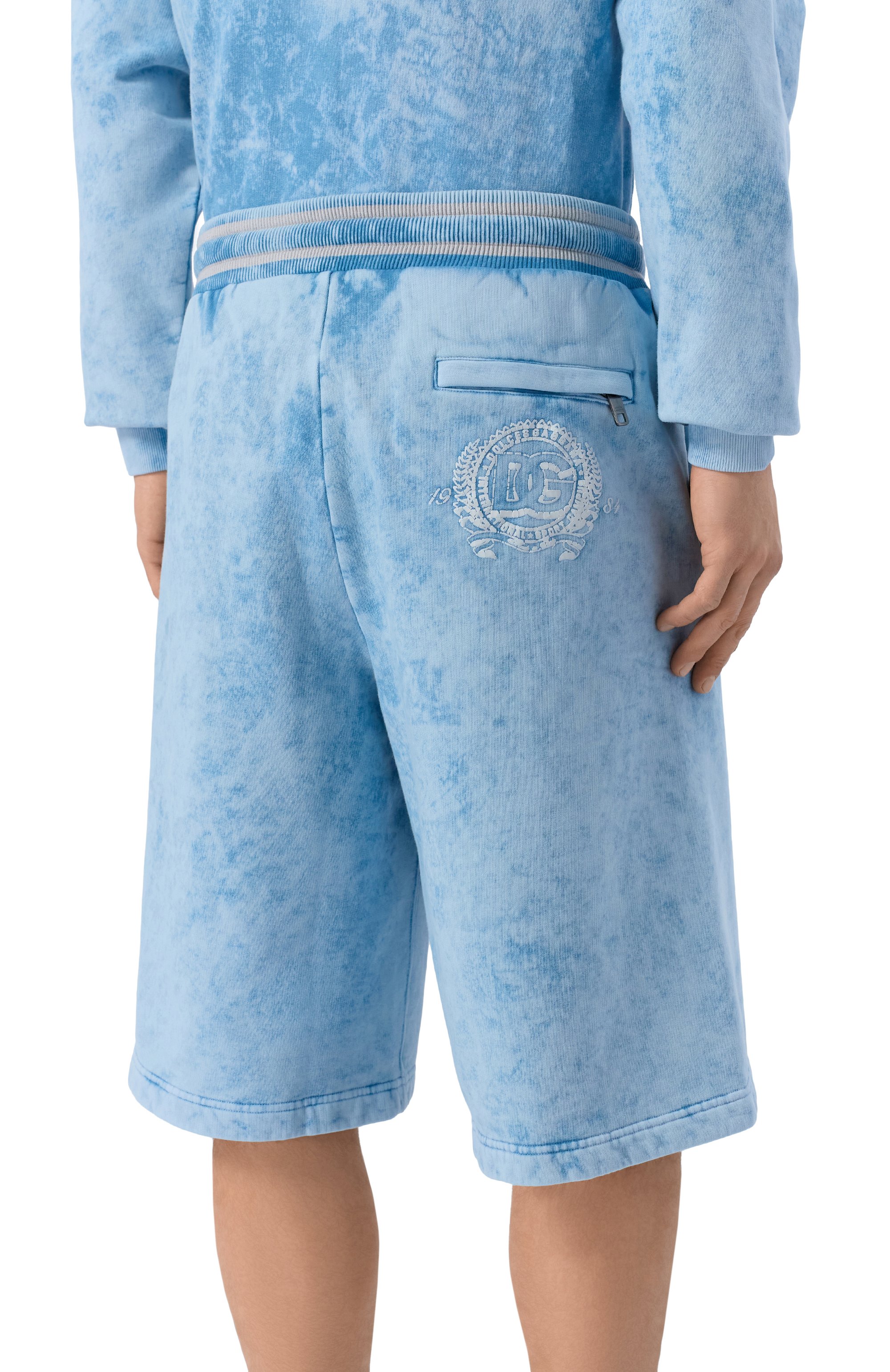 Хлопковые шорты DOLCE & GABBANA, арт. GVUZAT/G7PPF, фото 4